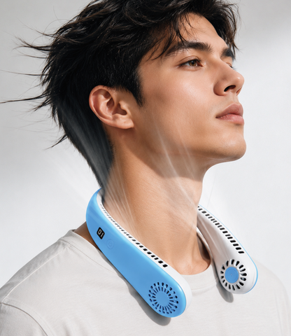 360° Powerful Portable Scented Cooling Fan | Aroma Tablets (Jasmine, Mint) Included